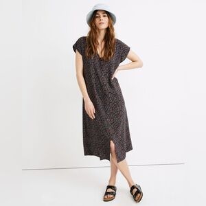 Madewell Easy Midi Dress in Fieldwalk Floral
